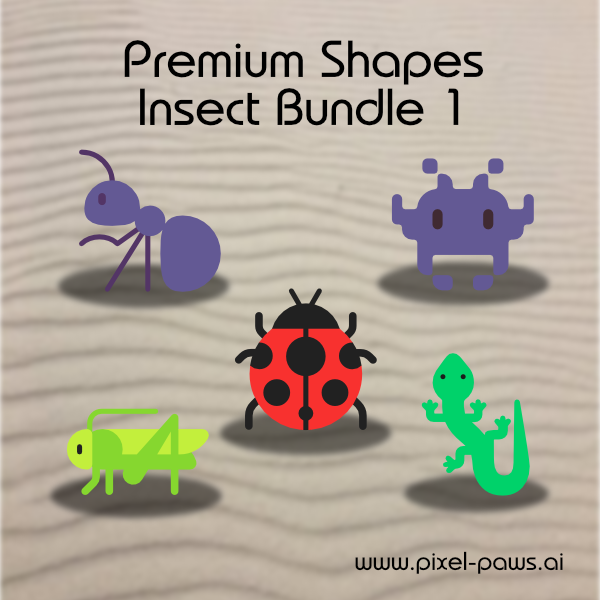 Premium Shape Insect Bundle 1